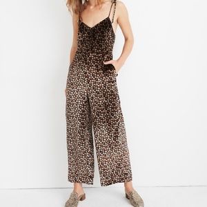 NEW Madewell Velvet Thistle Cami Jumpsuit